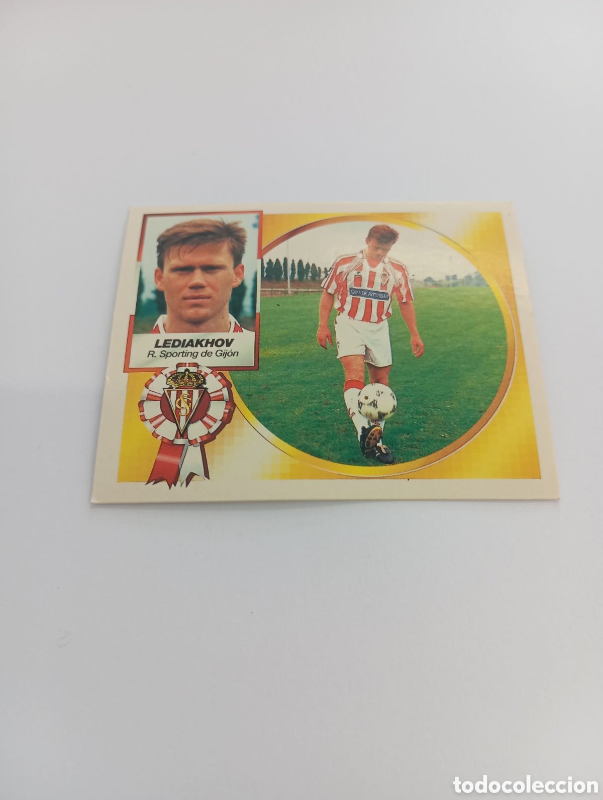 Cromos de F&uacute;tbol: FICHAJE 31 LEDIAKHOV Liga Este 1994 1995 NUEVO SIN PEGAR PANINI 94 95