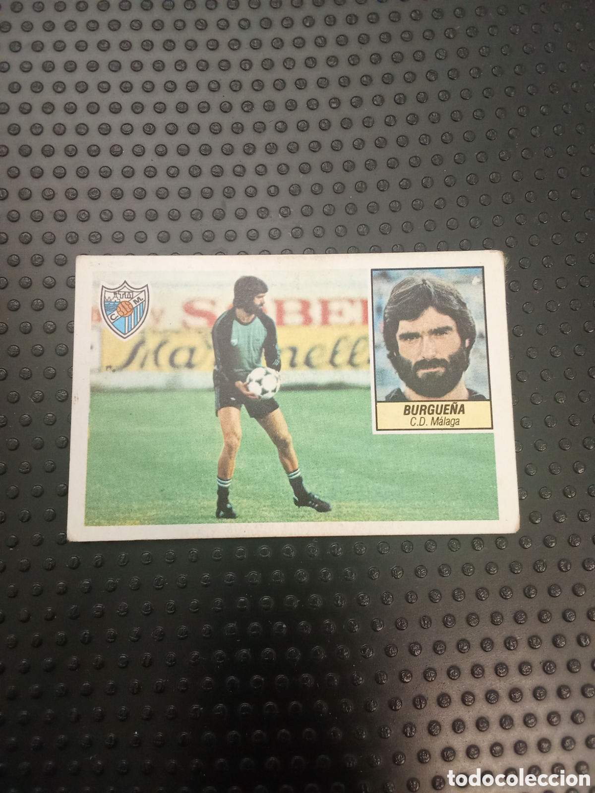 Cartes &agrave; collectionner de Football: BURGUE&Ntilde;A MALAGA BAJA LIGA ESTE 1984 1985 84 85 DESPEGADO