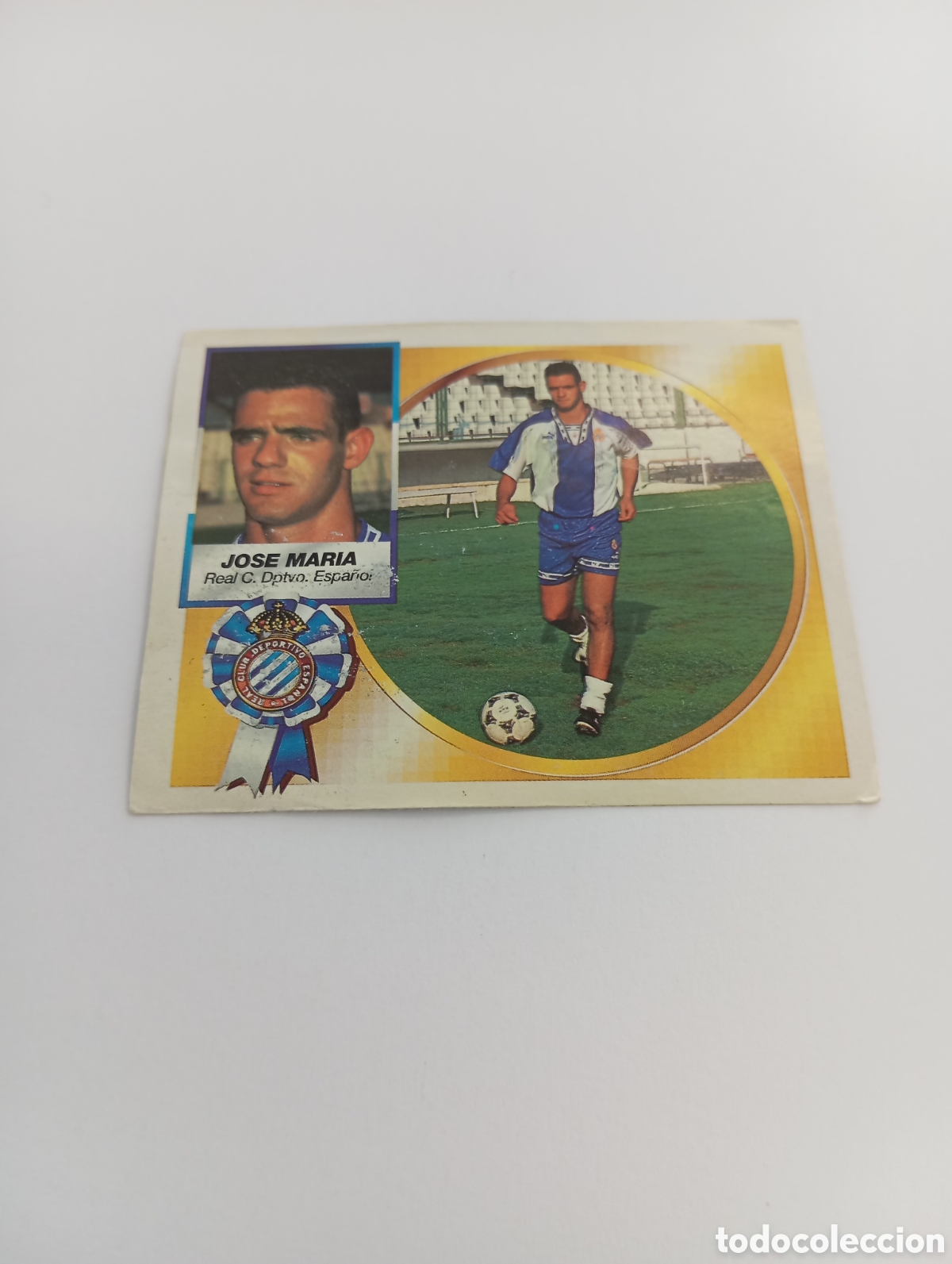 Cromos de F&uacute;tbol: FICHAJE 34 JOSE MARIA Liga Este 1994 1995 Recuperado PANINI 94 95