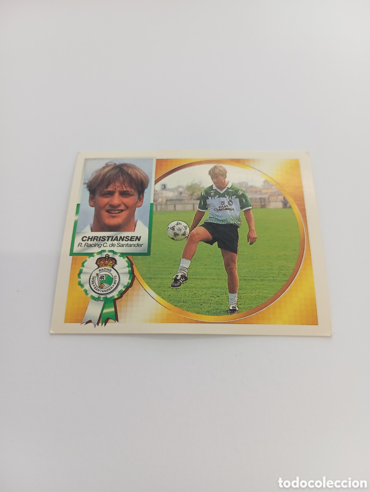 Cromos de F&uacute;tbol: FICHAJE 36 CHRISTIANSEN Liga Este 1994 1995 NUEVO SIN PEGAR PANINI 94 95