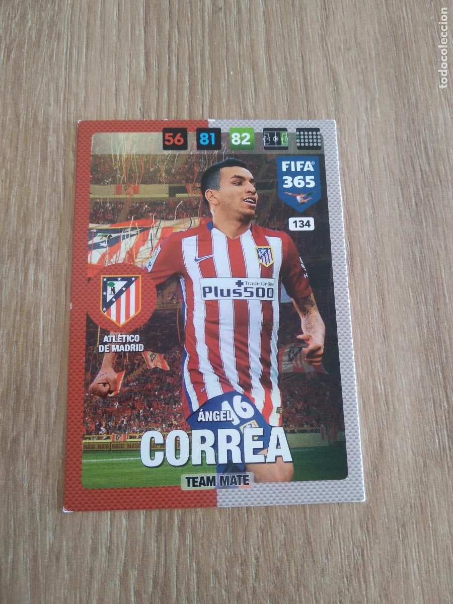 Cromos de F&uacute;tbol: 134 CORREA ATLETICO DE MADRID CROMO FUTBOL PANINI ADRENALYN 16-17 FIFA 365 2016-2017