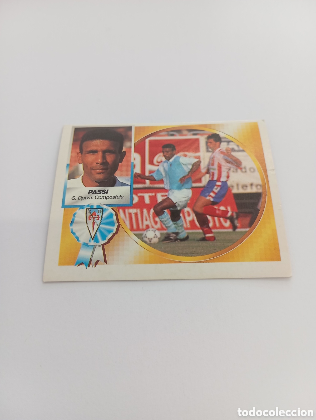 Cromos de F&uacute;tbol: FICHAJE 1 BIS PASSI Liga Este 1994 1995 NUEVO SIN PEGAR PANINI 94 95