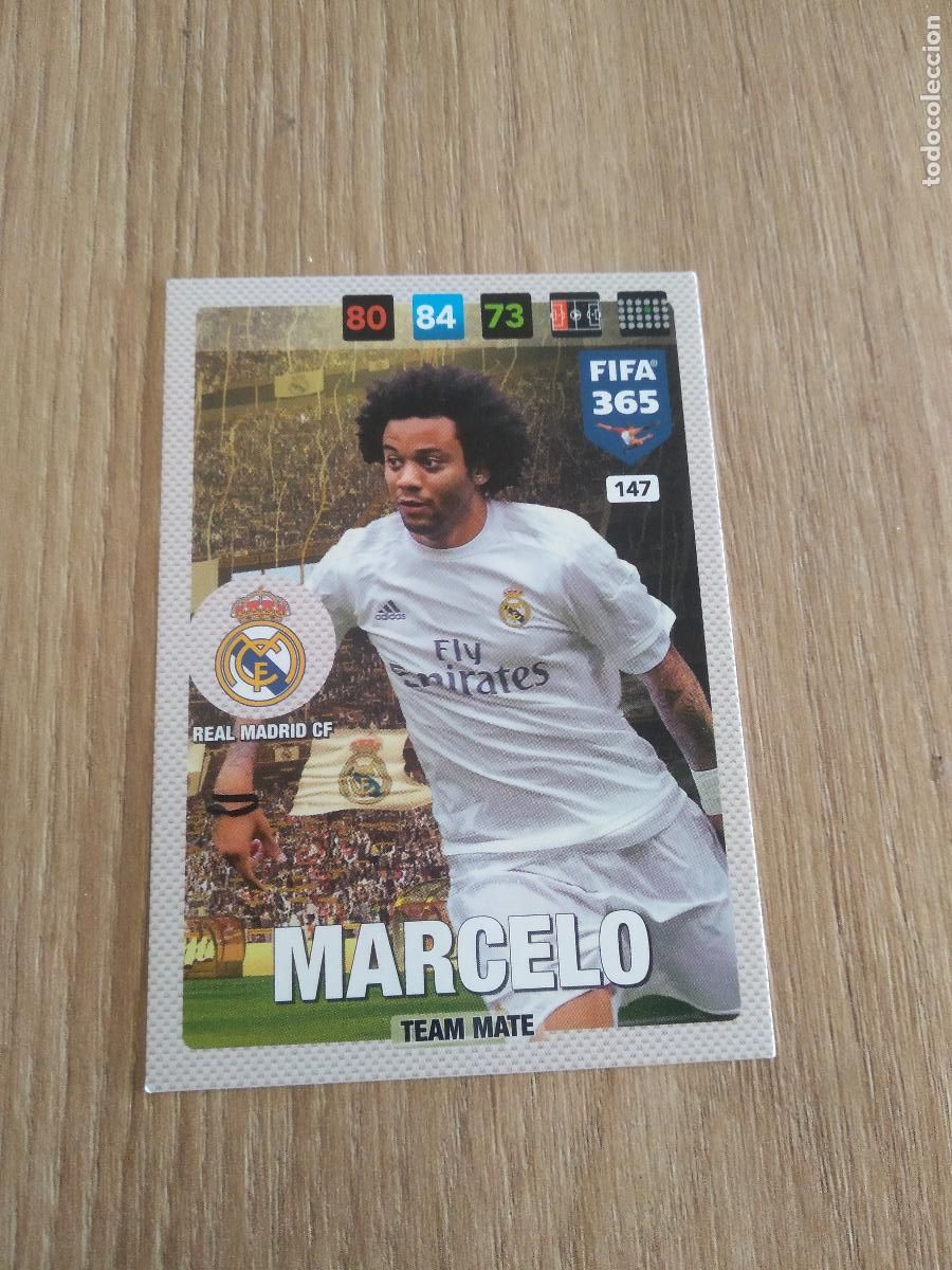 Cromos de F&uacute;tbol: 147 MARCELO REAL MADRID CROMO FUTBOL PANINI ADRENALYN 16-17 FIFA 365 2016-2017