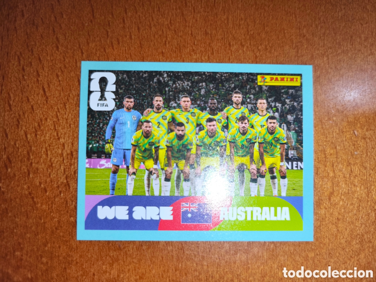 Cromos de F&uacute;tbol: AUS13 Equipo AUS 13 Fifa World Cup 2026 Australia