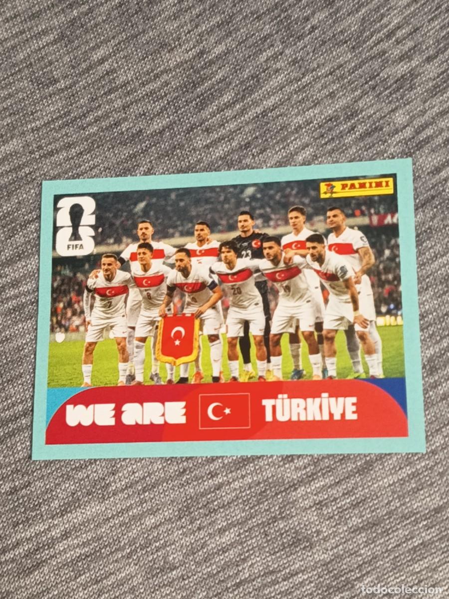 Fu&szlig;ball-Sticker: ALINEACION TURQUIA TUR 13 STICKER MUNDIAL 2026 PANINI FIFA WORLD CUP NUEVO