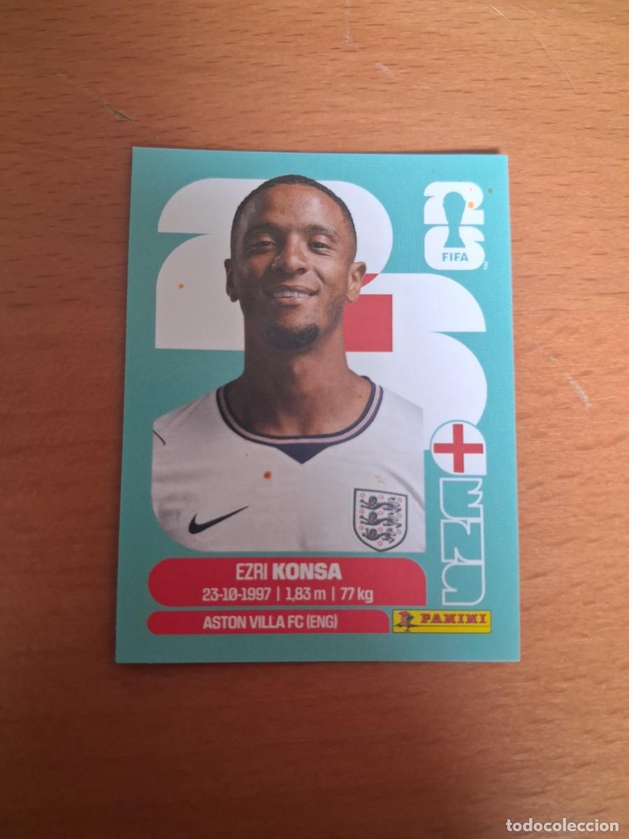 Football Stickers: Fifa World Cup 26 Mundial 2026 ENG 5 Inglaterra Ezri Konsa