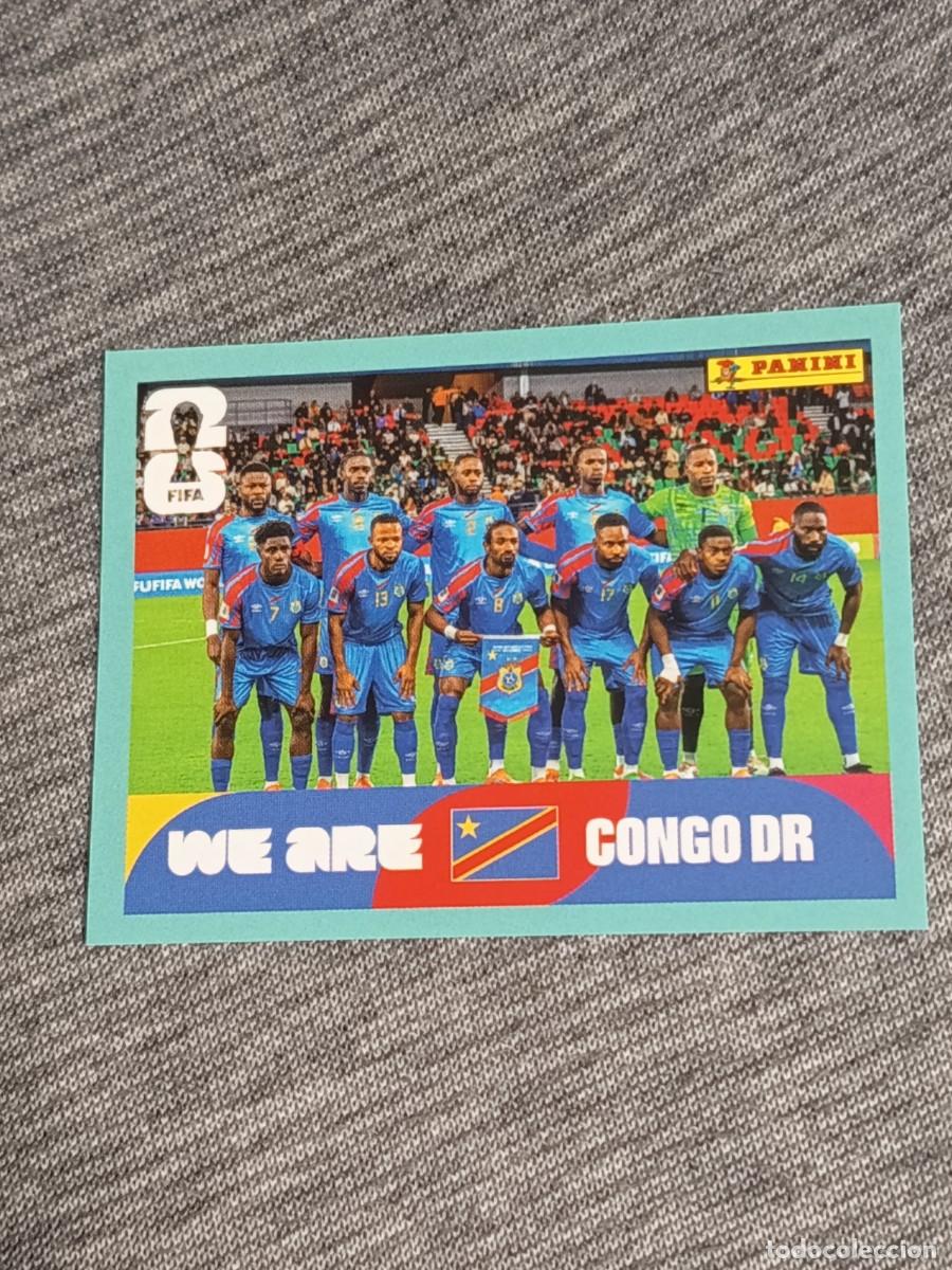 Football Stickers: ALINEACION REPUBLICA DEL CONGO COD 13 STICKER MUNDIAL 2026 PANINI FIFA WORLD CUP NUEVO