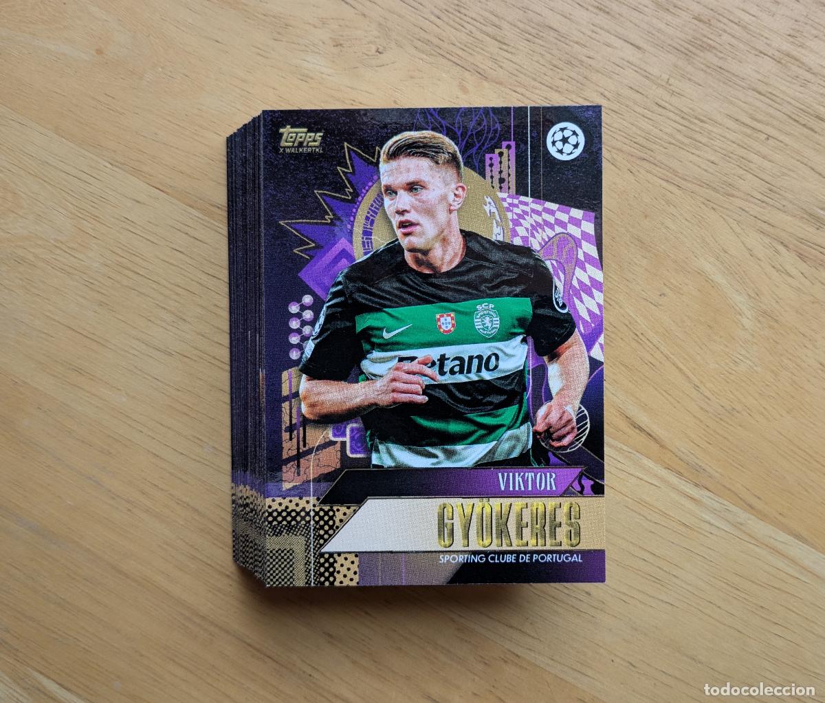 Cromos de Futebol: TOPPS GOLD x WALKERTKL 2024-2025 - LOTE 38 CARTAS BASE