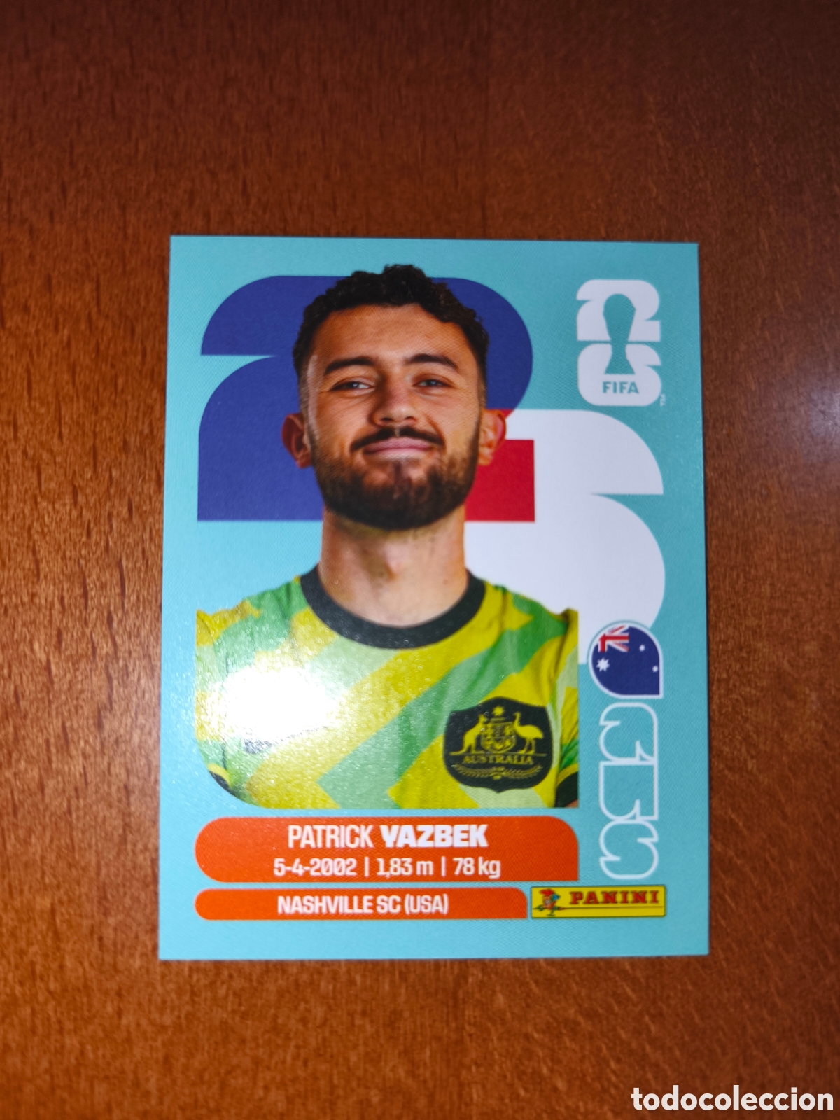 Football Stickers: AUS16 Patrick Yazbek AUS 16 Fifa World Cup 2026 Australia
