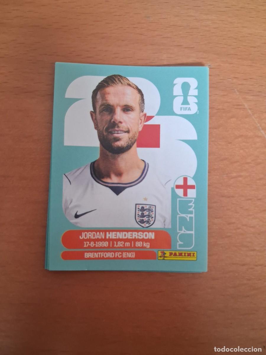 Fu&szlig;ball-Sticker: Fifa World Cup 26 Mundial 2026 ENG 9 Inglaterra Jordan Henderson
