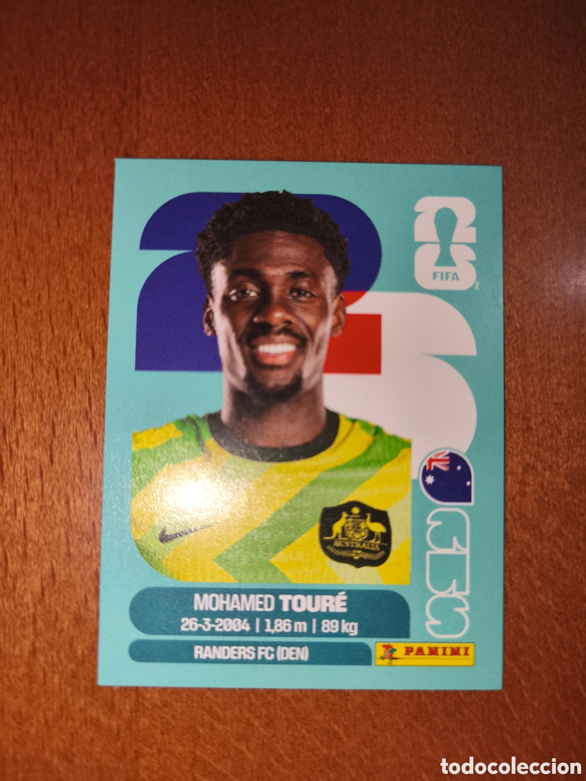 Fu&szlig;ball-Sticker: AUS20 Mohamed Toure AUS20 Fifa World Cup 2026 Australia