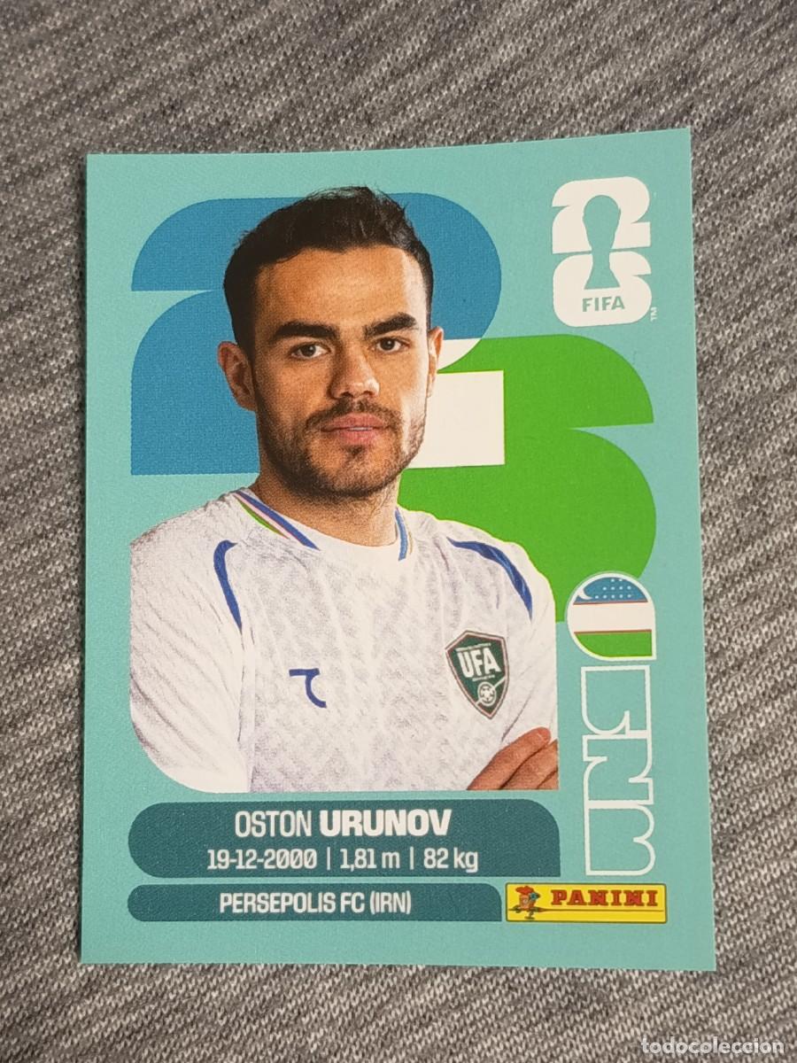Cromos de F&uacute;tbol: URUNOV UZB 17 STICKER MUNDIAL 2026 PANINI FIFA WORLD CUP NUEVO