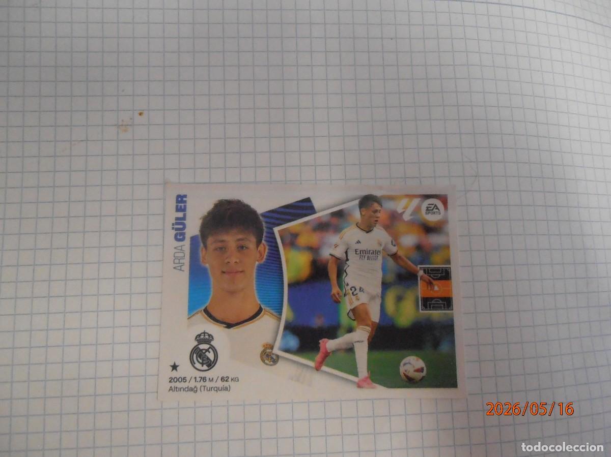 Cromos de F&uacute;tbol: Arda G&uacute;ler - 13A- 2024/25