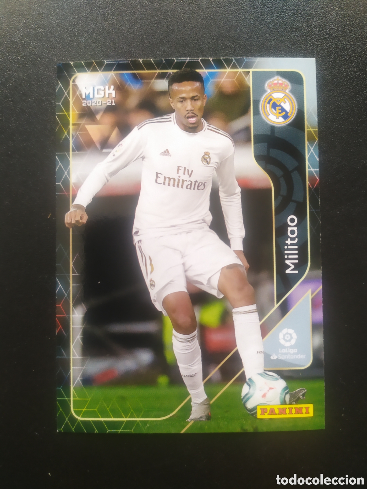Figurine di Calcio: Megacracks 2020 2021 20 21 panini Militao n&deg; 221 Real Madrid