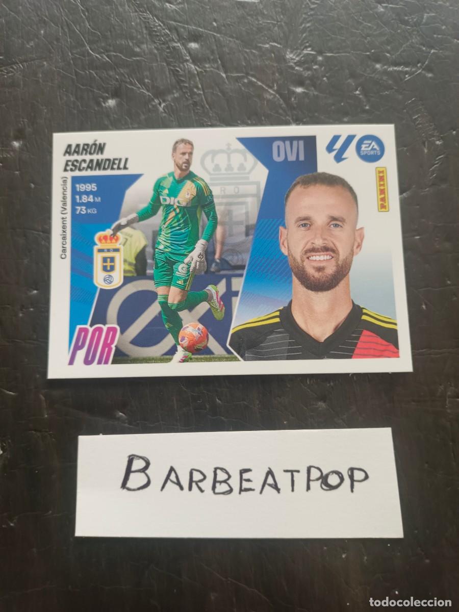 Cromos de F&uacute;tbol: CROMO LIGA ESTE PANINI 2025 2026 OVIEDO AAR&Oacute;N ESCANDELL