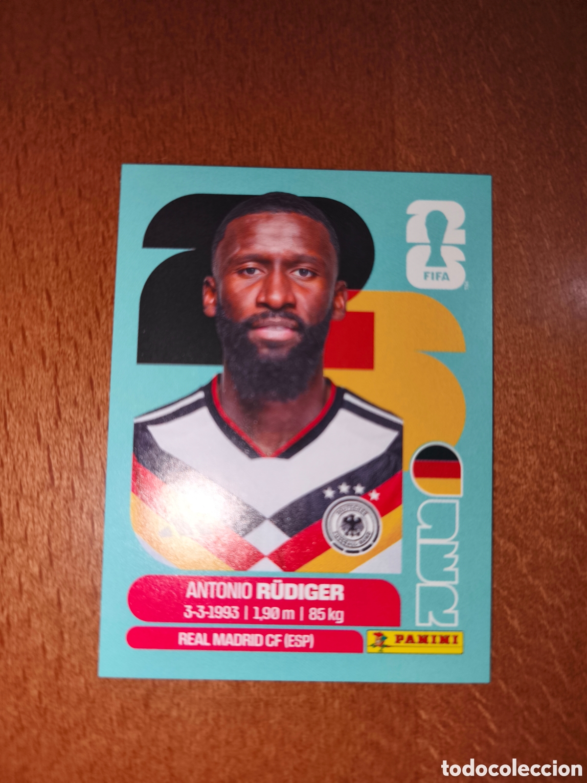 Cartes &agrave; collectionner de Football: GER6 Antonio Rudiger GER 6 Fifa World Cup 2026 Alemania