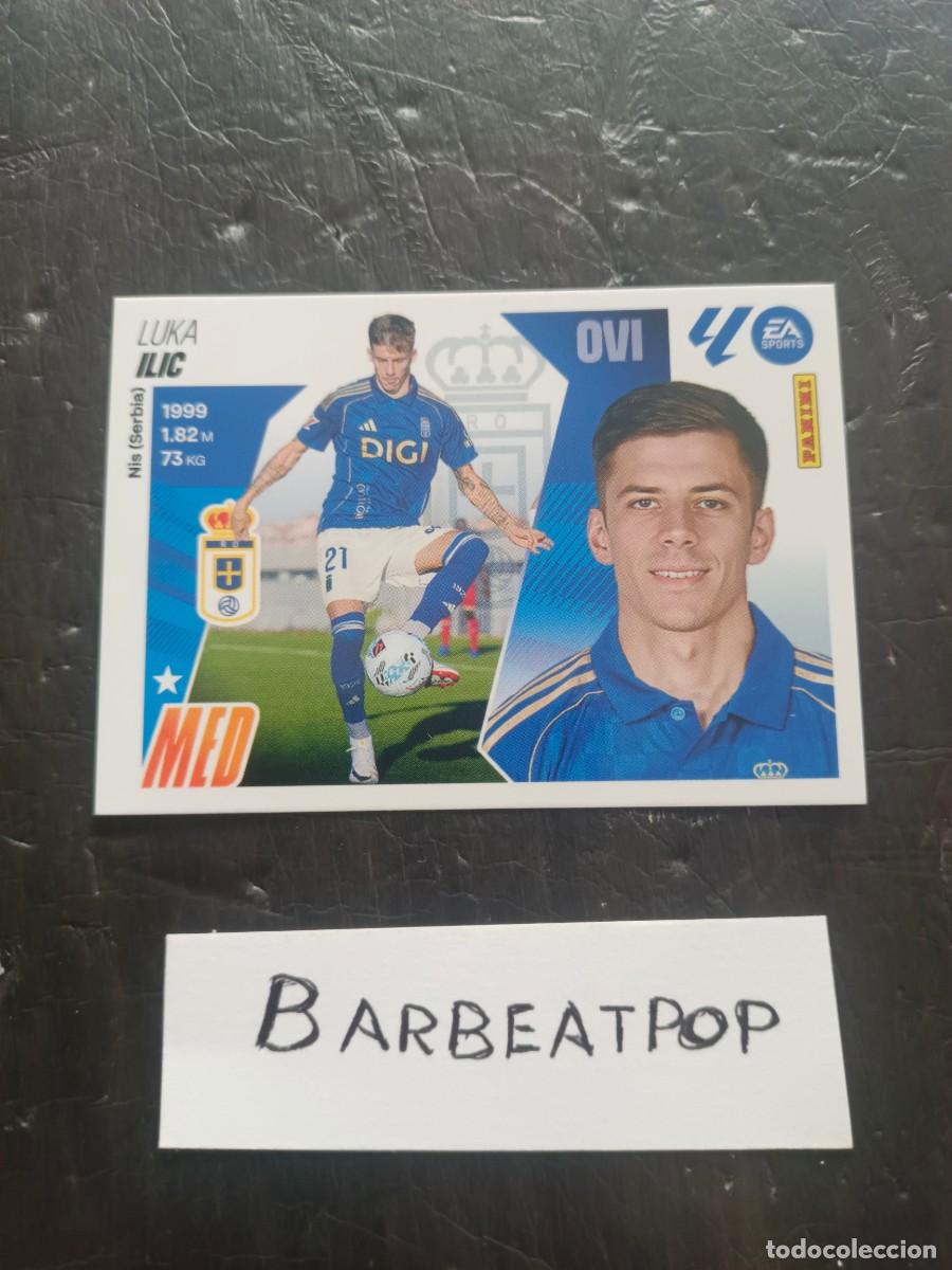 Cromos de F&uacute;tbol: CROMO LIGA ESTE PANINI 2025 2026 OVIEDO ILIC