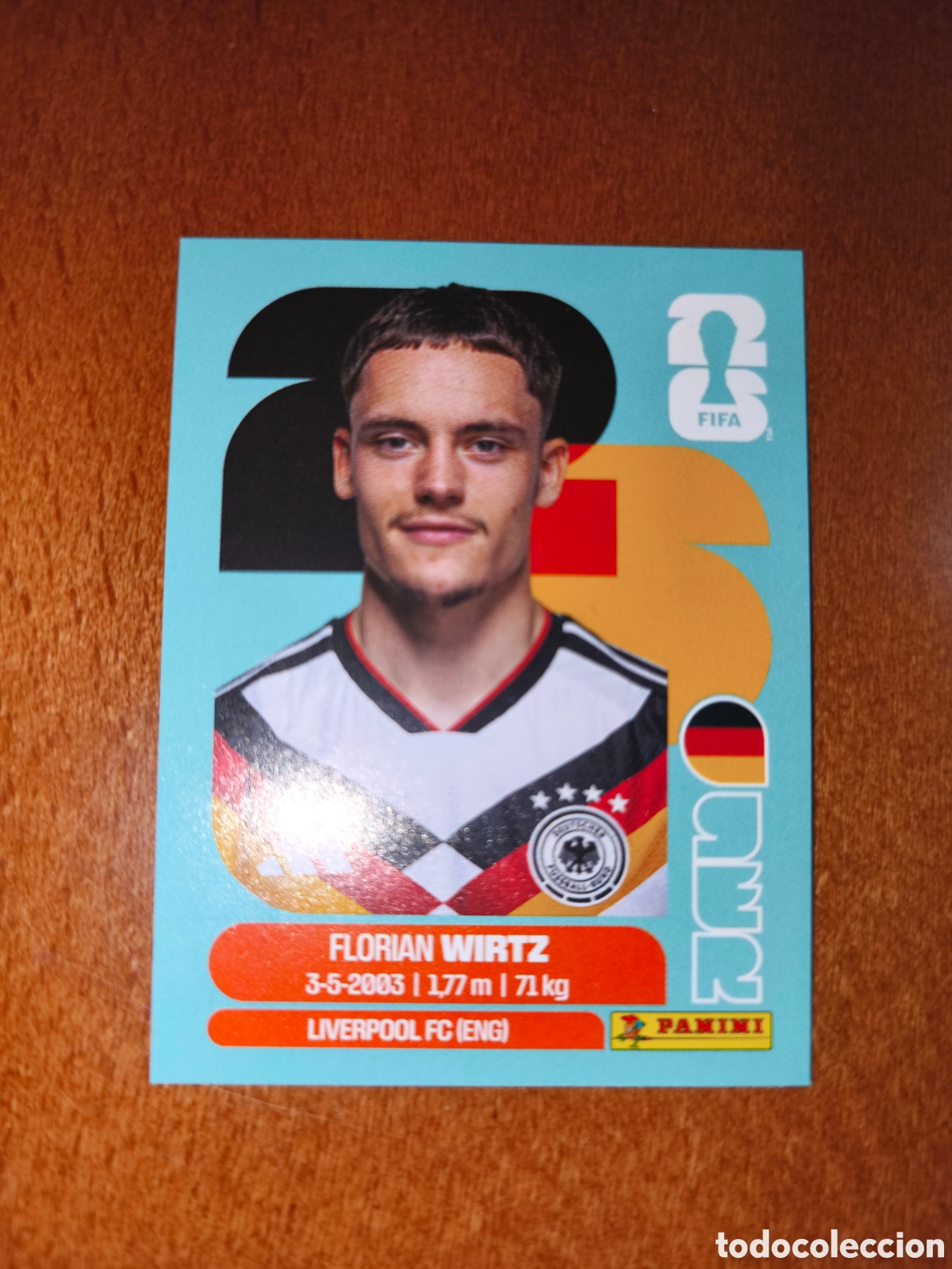 Cromos de F&uacute;tbol: GER11 Florian Wirtz GER 11 Fifa World Cup 2026 Alemania