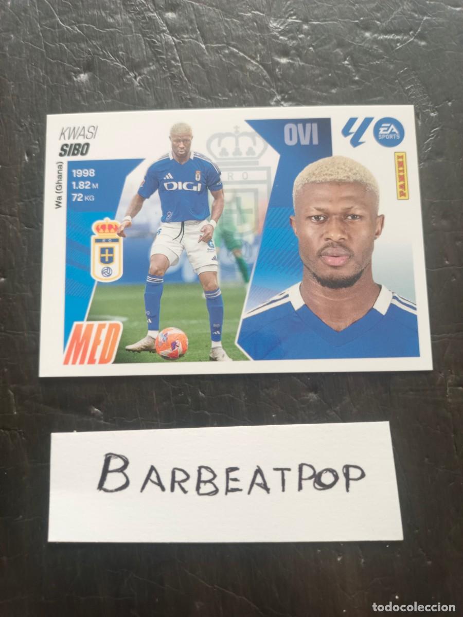 Cromos de F&uacute;tbol: CROMO LIGA ESTE PANINI 2025 2026 OVIEDO SIBO