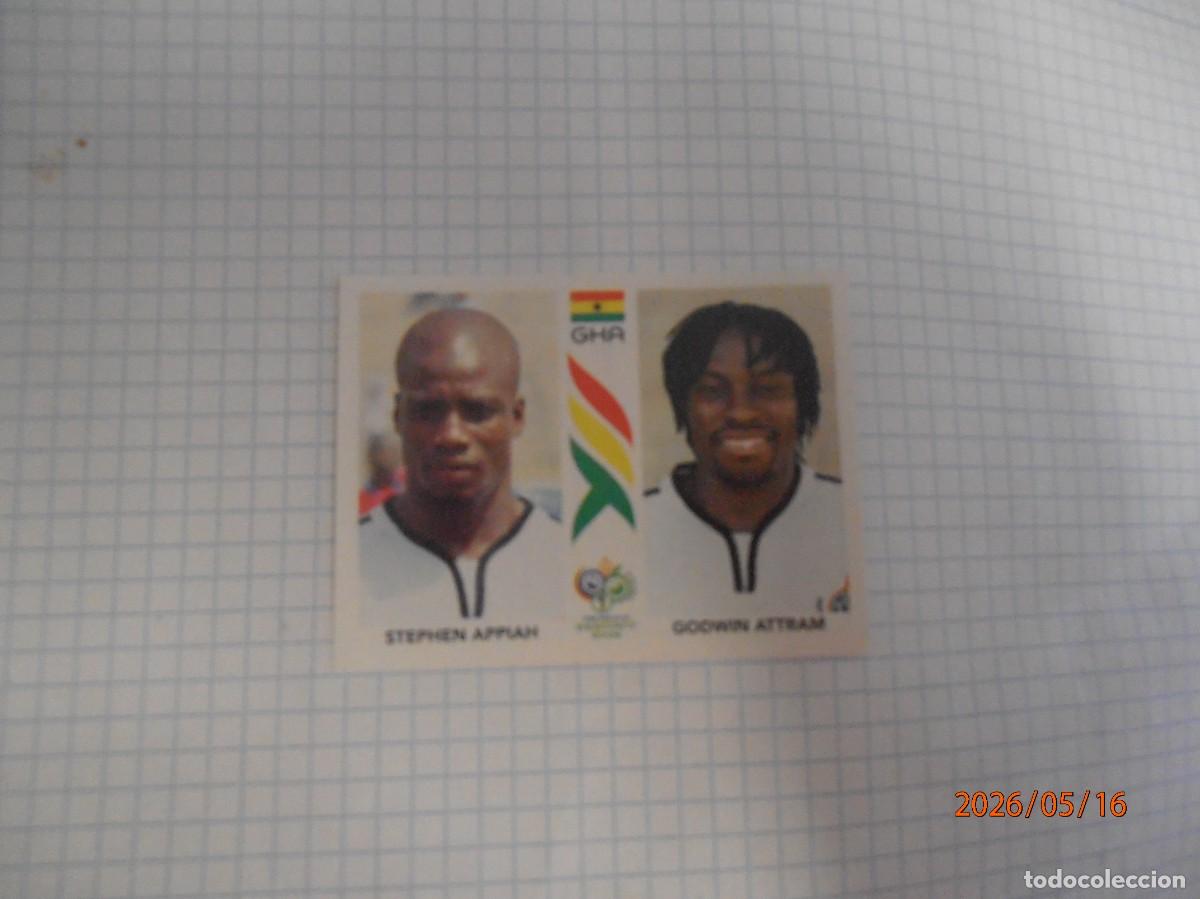 Cromos de F&uacute;tbol: Ghana - 316- Mundial 2006
