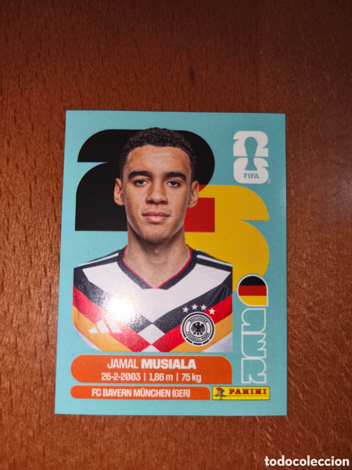 Cromos de F&uacute;tbol: GER15 Jamal Musiala GER 15 Fifa World Cup 2026 Alemania