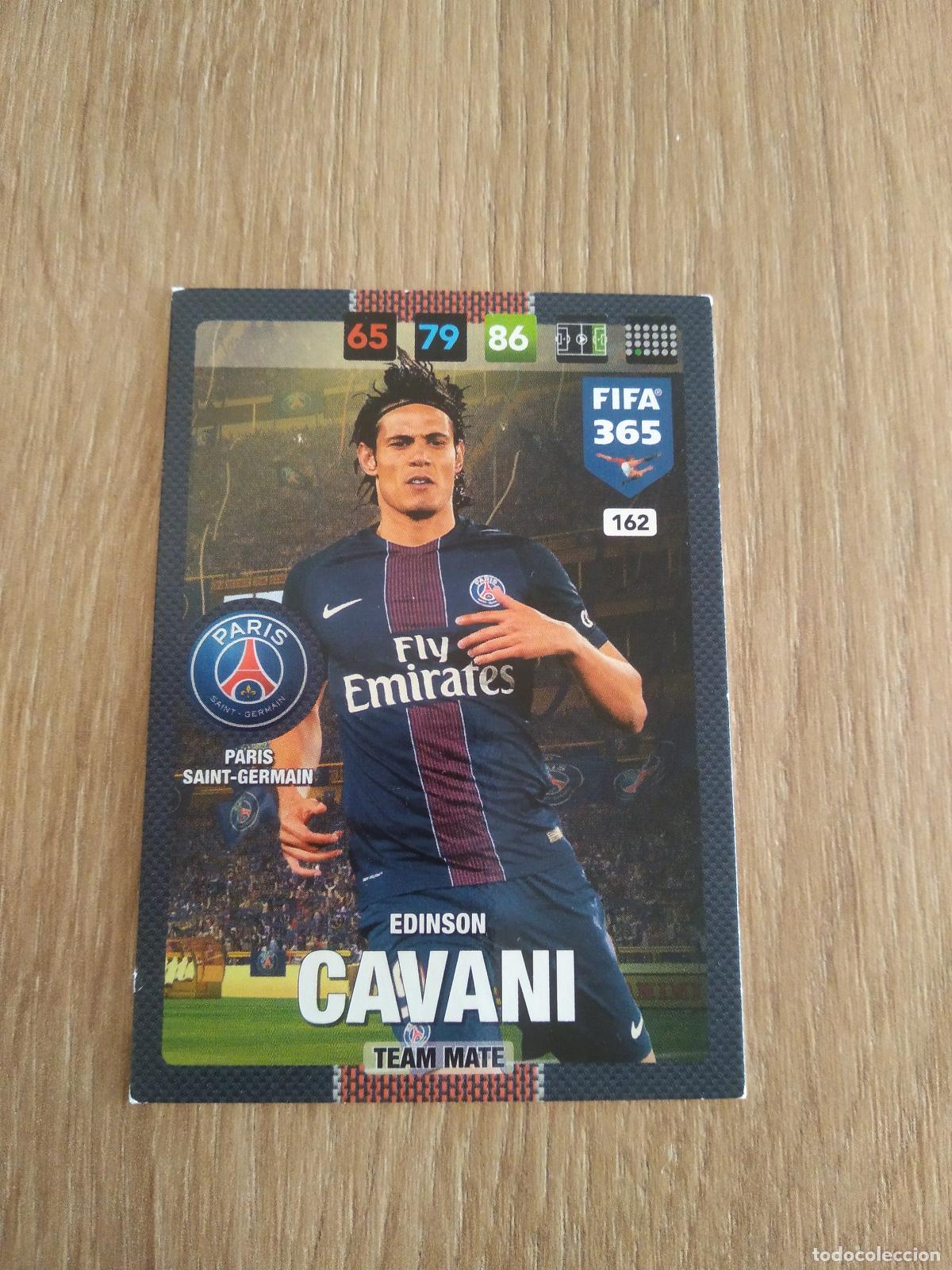 Cromos de F&uacute;tbol: 162 CAVANI PARIS SAINT GERMAIN CROMO FUTBOL PANINI ADRENALYN 16-17 FIFA 365 2016-2017