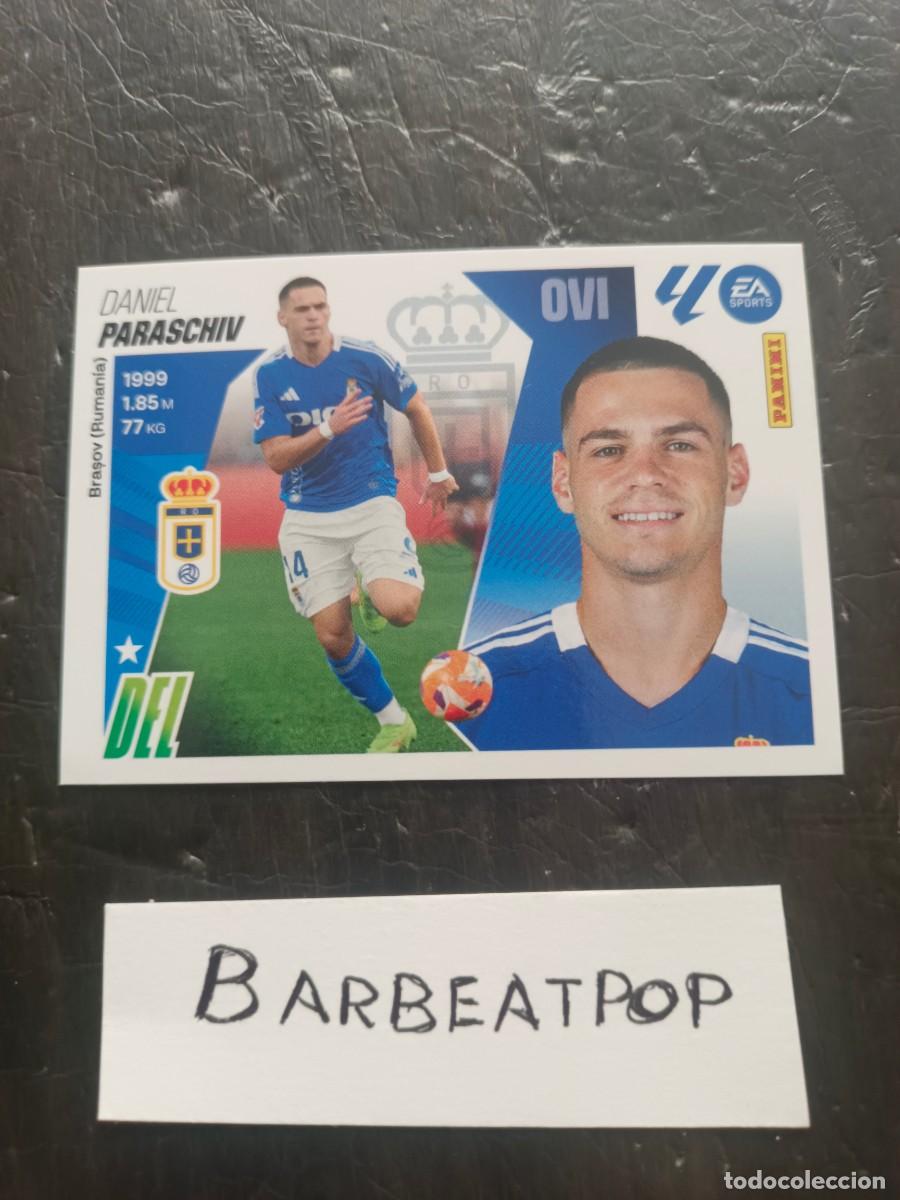 Cromos de F&uacute;tbol: CROMO LIGA ESTE PANINI 2025 2026 OVIEDO PARASCHIV