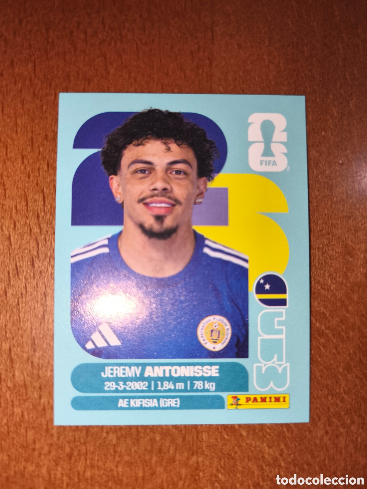 Football Stickers: CUW18 Jeremy Antonisse CUW 18 Fifa World Cup 2026 Cura&ccedil;ao