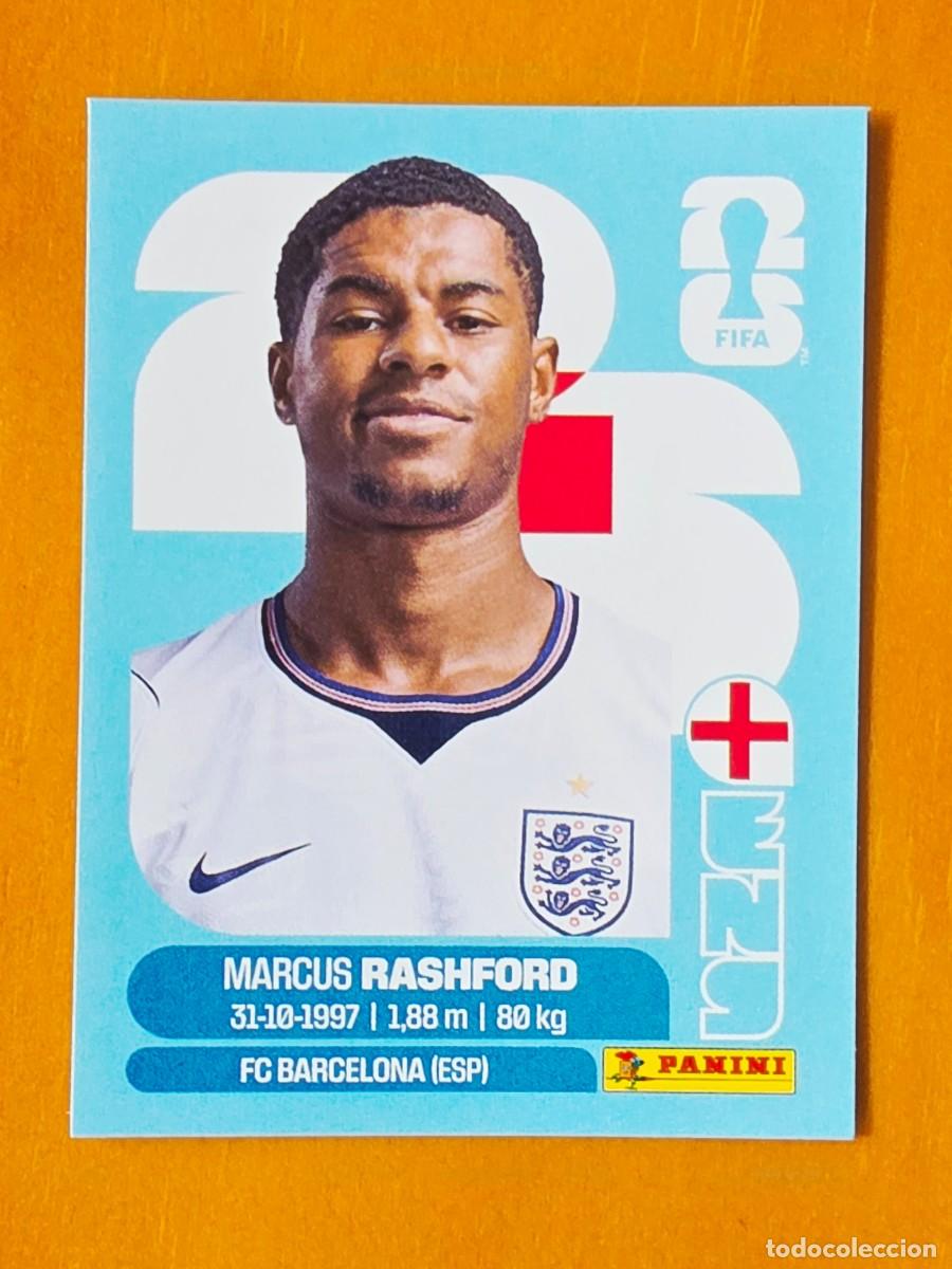 Cromos de F&uacute;tbol: ENG 19 Marcus Rashford, Inglaterra, Panini FIFA World Cup Mundial 2026 Sticker