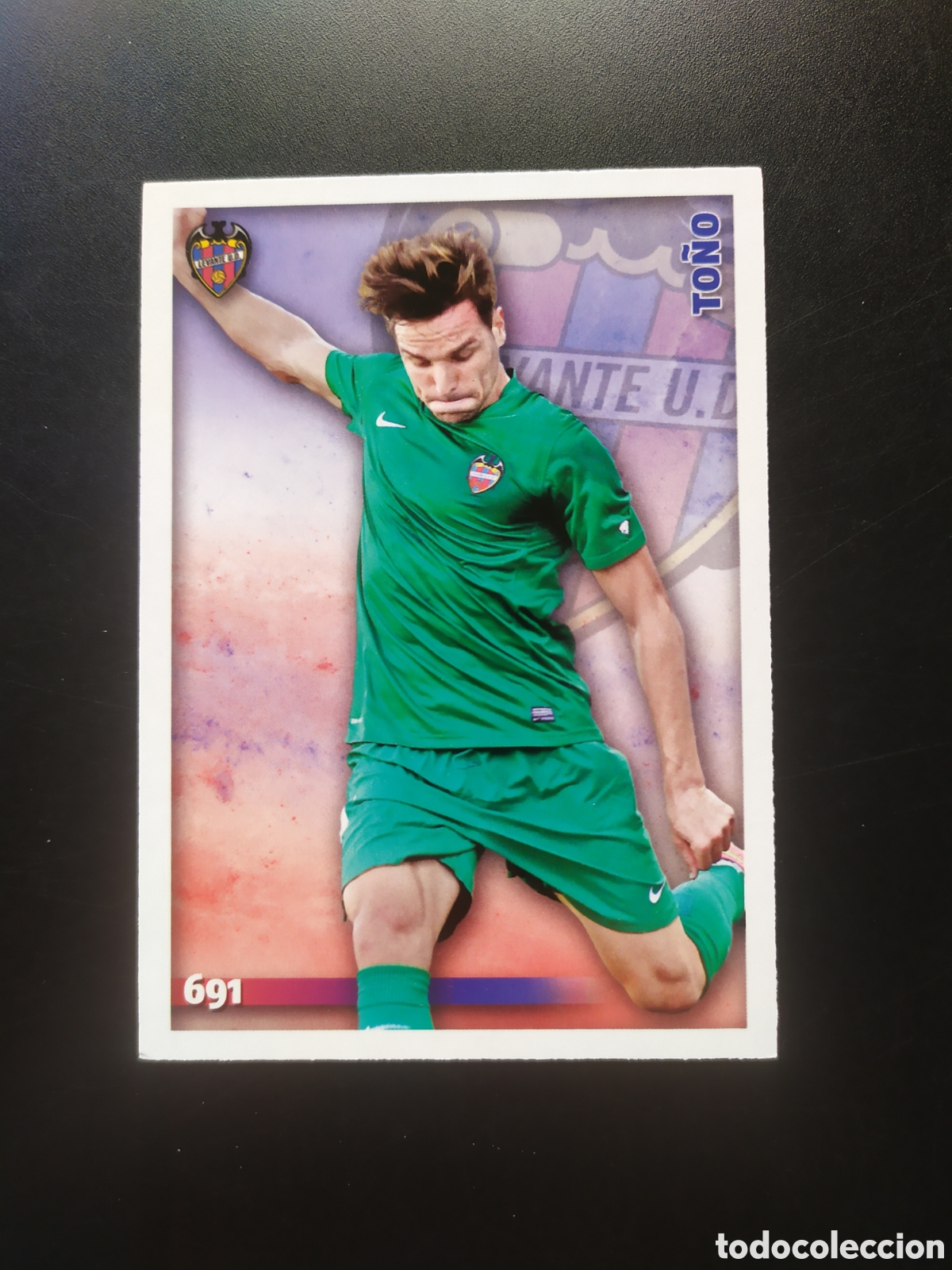 Cromos de F&uacute;tbol: Mundicromo fichas Liga 2014 2015 14 15 To&ntilde;o n&deg; 691 Levante