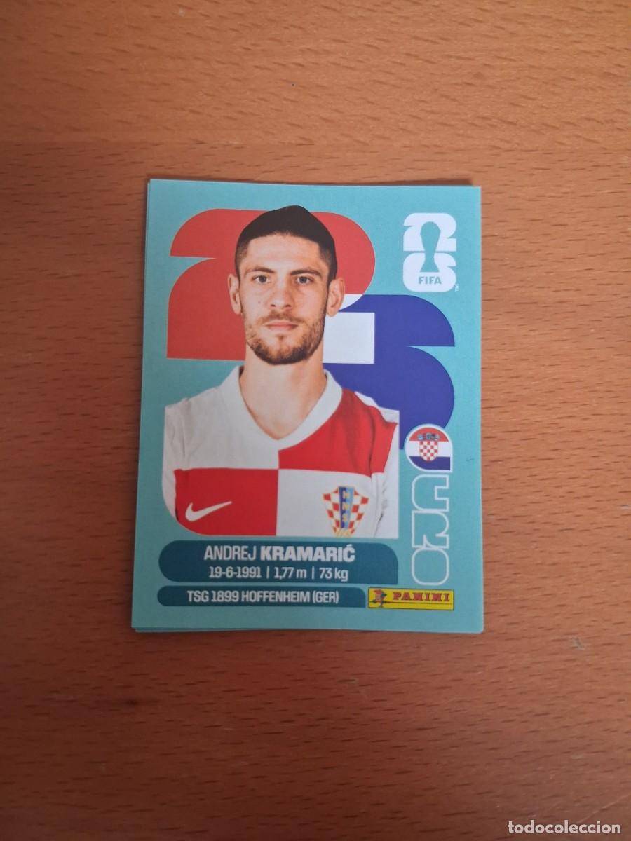 Cromos de F&uacute;tbol: Fifa World Cup 26 Mundial 2026 CRO 19 Croacia Andrej Kramaric