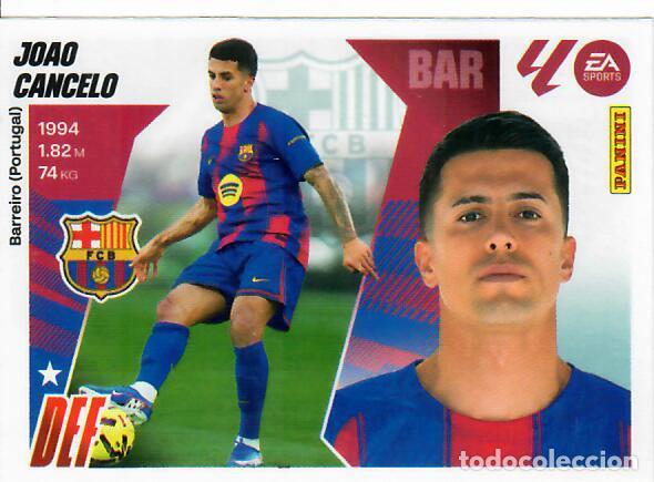 Cromos de F&uacute;tbol: CROMO PANINI LIGA ESTE 2025-26 (25 - 26) - MERCADO DE INVIERNO N&ordm; 7 - JOAO CANCELO - BARCELONA