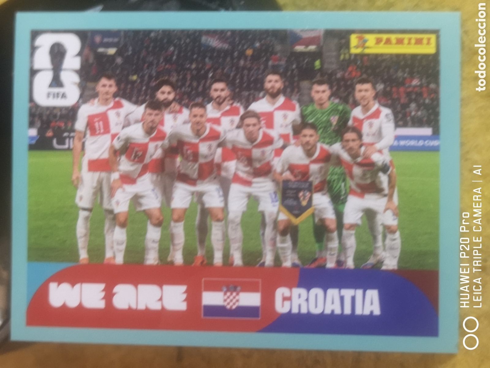 Cromos de F&uacute;tbol: FIFA WORLD CUP MUNDIAL 2026 ALINEACI&Oacute;N CROACIA - CRO13