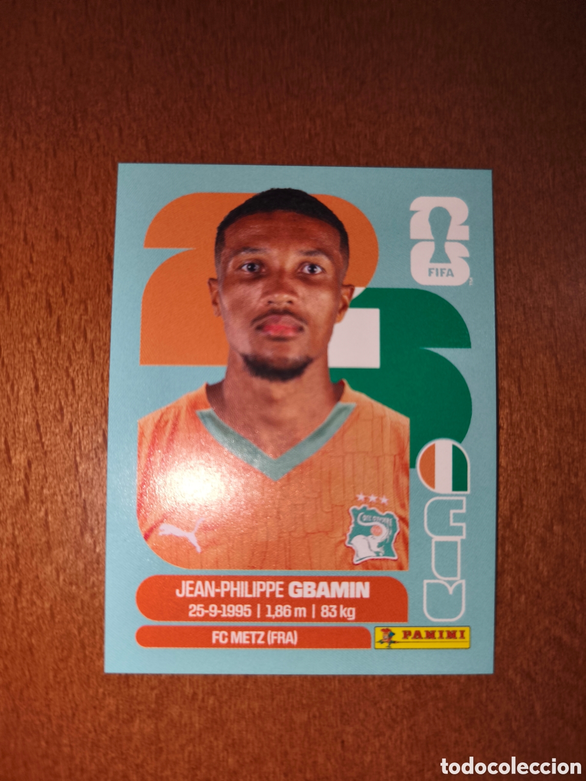 Cromos de F&uacute;tbol: CIV14 Jean-Philippe Gbamin CIV 14 Fifa World Cup 2026 Costa de Marfil