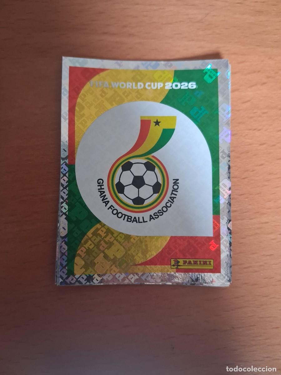 Cromos de F&uacute;tbol: Fifa World Cup 26 Mundial 2026 GHA 1 Ghana Escudo Logo