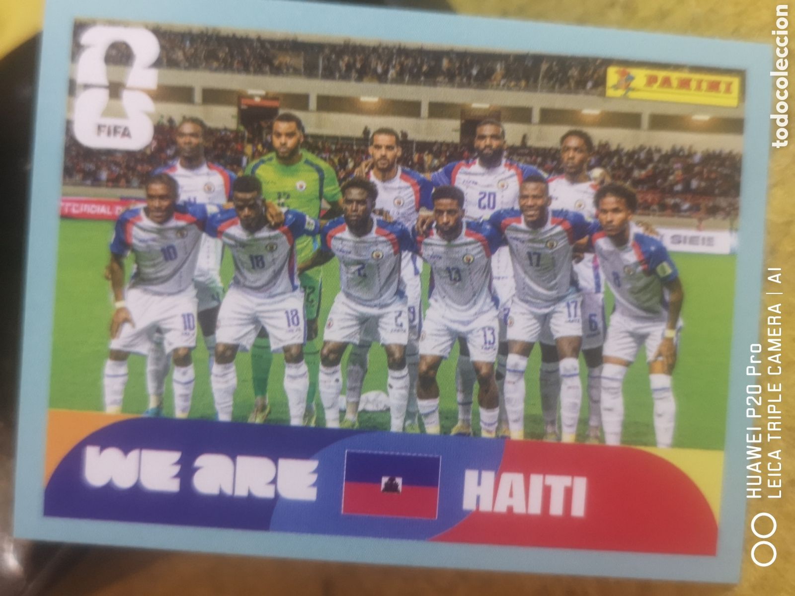 Cromos de F&uacute;tbol: FIFA WORLD CUP MUNDIAL 2026 ALINEACI&Oacute;N HAITI HAI 13