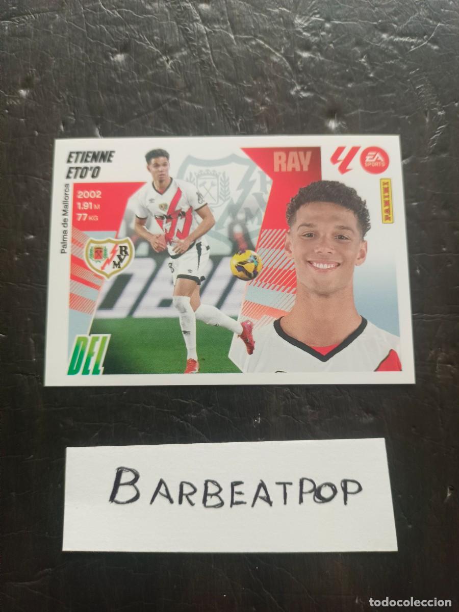 Cromos de F&uacute;tbol: CROMO LIGA ESTE PANINI 2025 2026 RAYO VALLECANO ETIENNE ETO'O