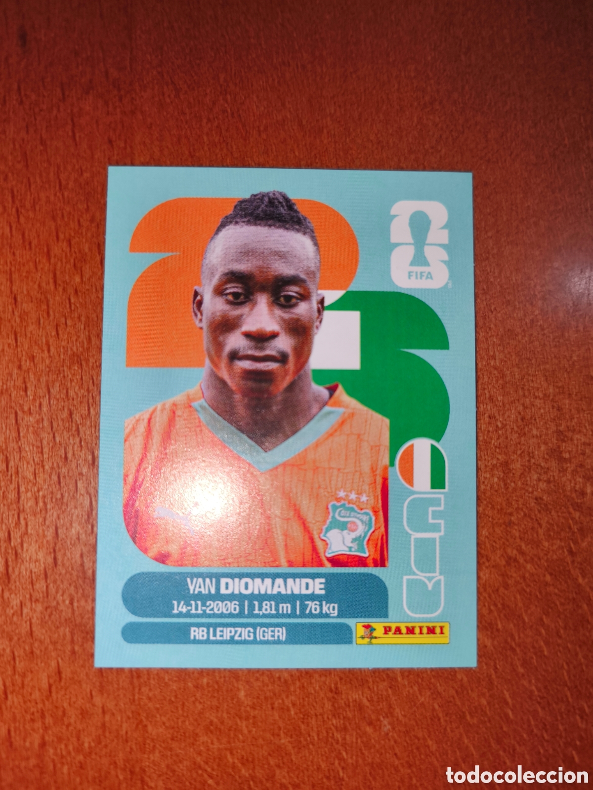 Cromos de F&uacute;tbol: CIV18 Yan Diomande CIV 18 Fifa World Cup 2026 Costa de Marfil