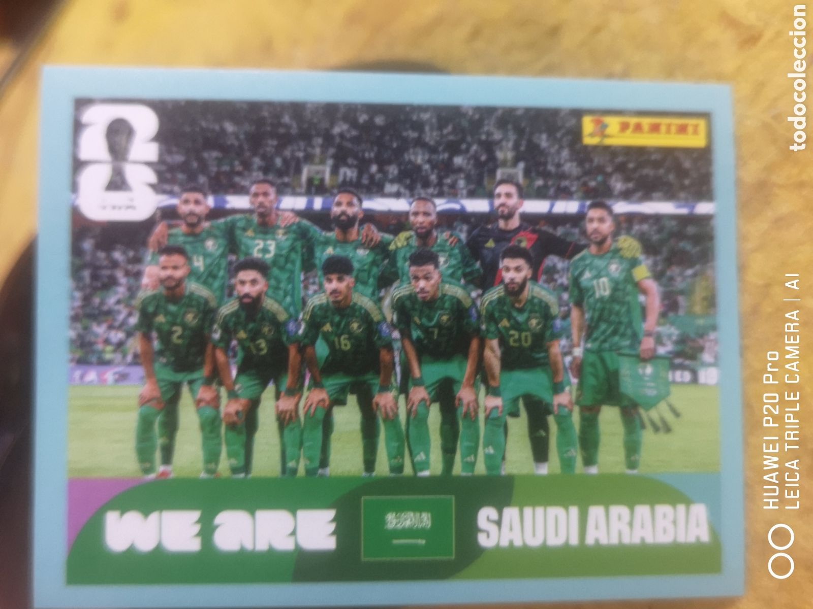 Cromos de F&uacute;tbol: FIFA WORLD CUP MUNDIAL 2026 ALINEACI&Oacute;N ARABIA SAUDI - KSA 13