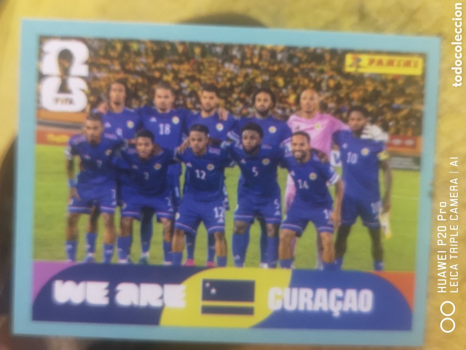 Figurine di Calcio: FIFA WORLD CUP MUNDIAL 2026 ALINEACI&Oacute;N CURACAO - CUW 13