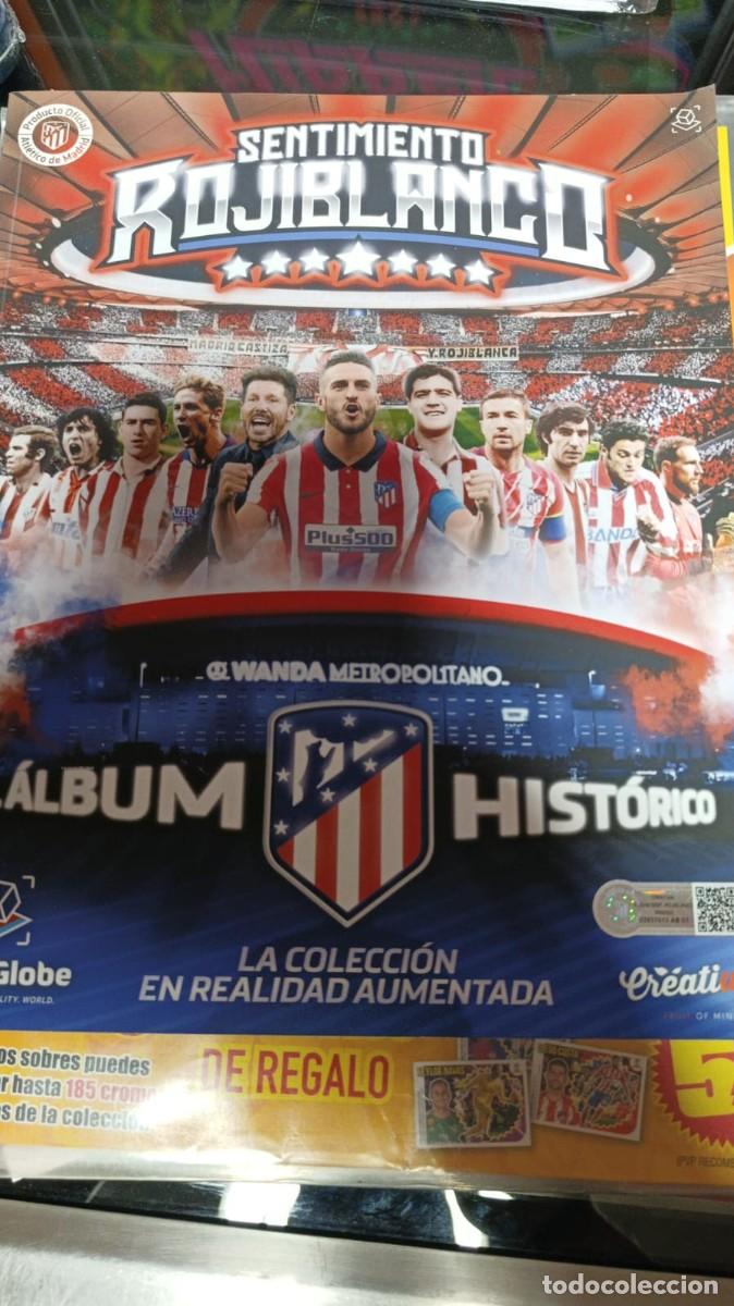 Cromos de Futebol: ALBUM HISTORIA DEL ATLETICO DE MADRID (SENTIMIENTO ROJIBLACO) PRECINTADO SIN PEGAR