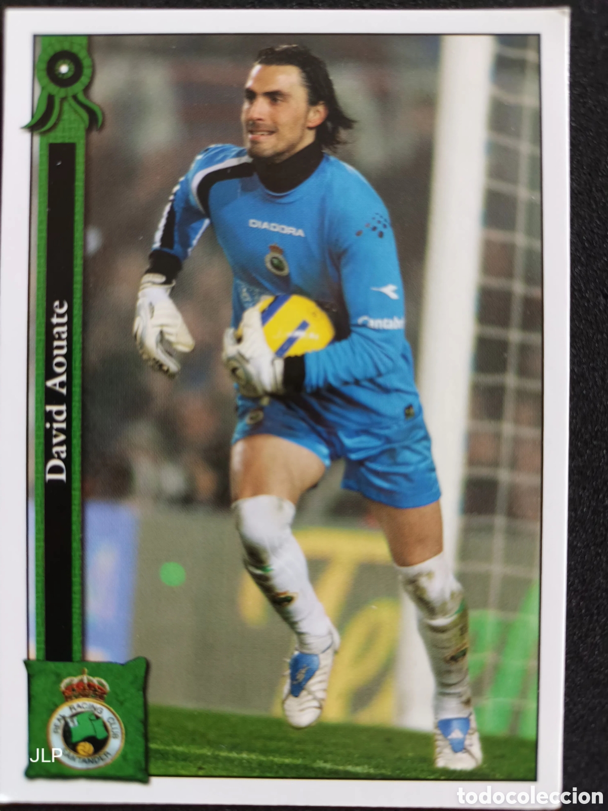 Cromos de F&uacute;tbol: CROMO AOUATE. R. RACING CLUB DE SANTANDER