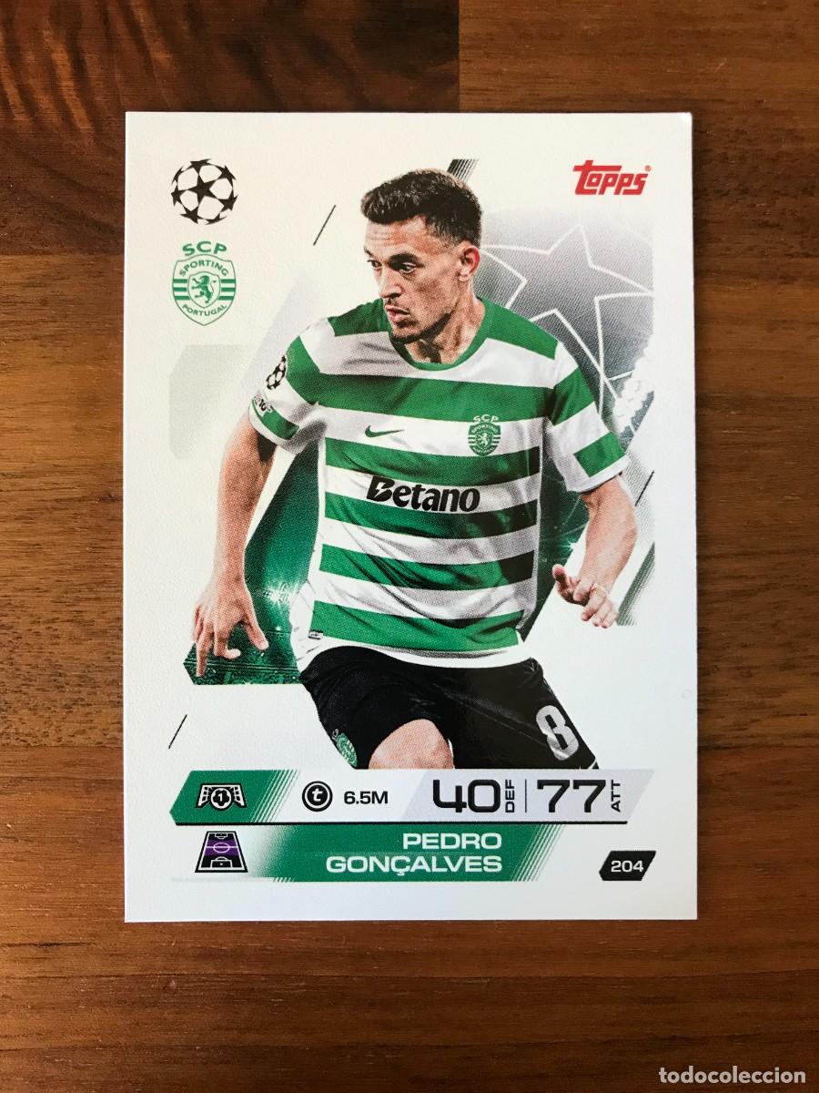 Cromos de F&uacute;tbol: PEDRO GONCALVES - SPORTING PORTUGAL - TOPPS MATCH ATTAX - 2025 2026 25 26