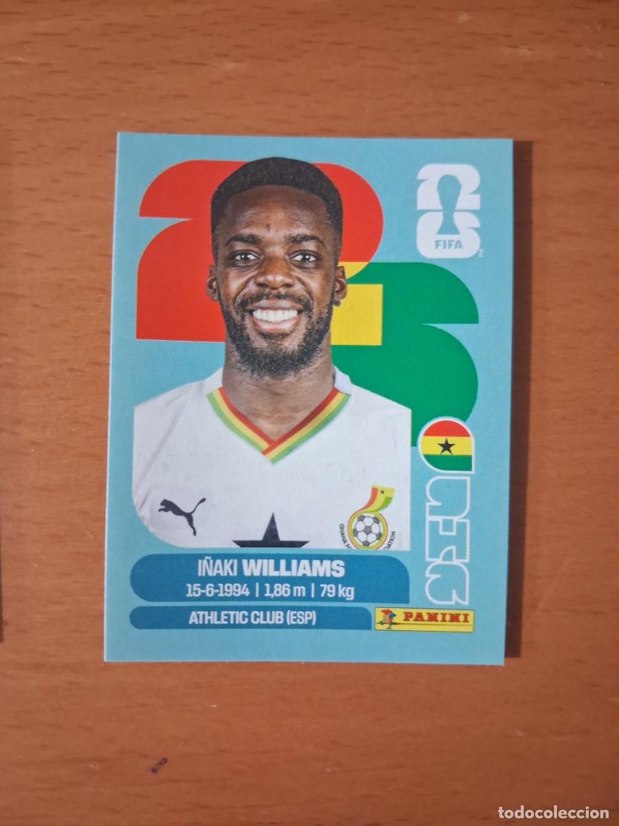 Cromos de F&uacute;tbol: Fifa World Cup 26 Mundial 2026 GHA 15 Ghana I&ntilde;aki Williams