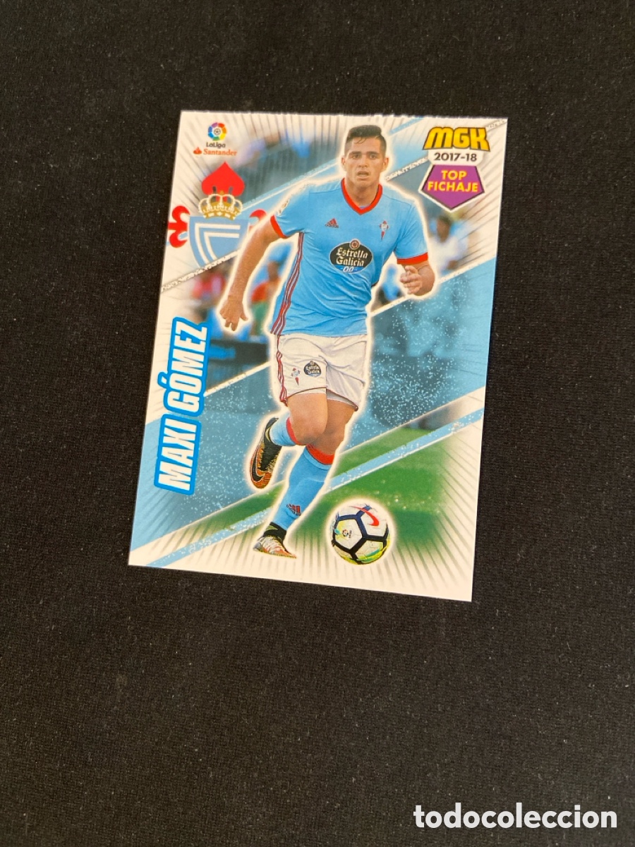 Cromos de F&uacute;tbol: MAXI GOMEZ 155 TOP FICHAJE (CELTA)