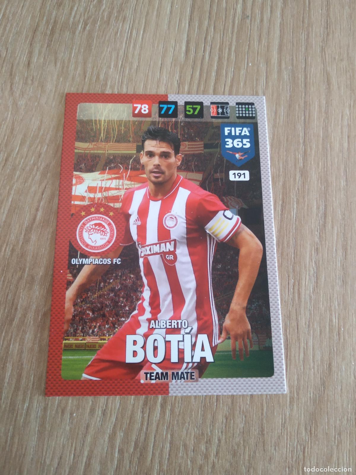 Cromos de F&uacute;tbol: 191 BOTIA OLYMPIACOS CROMO FUTBOL PANINI ADRENALYN 16-17 FIFA 365 2016-2017