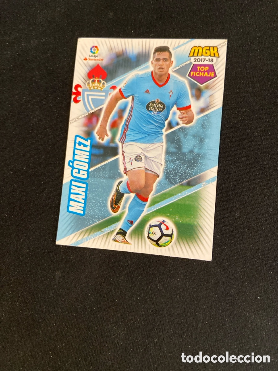 Cromos de F&uacute;tbol: MAXI GOMEZ 155 TOP FICHAJE (CELTA)