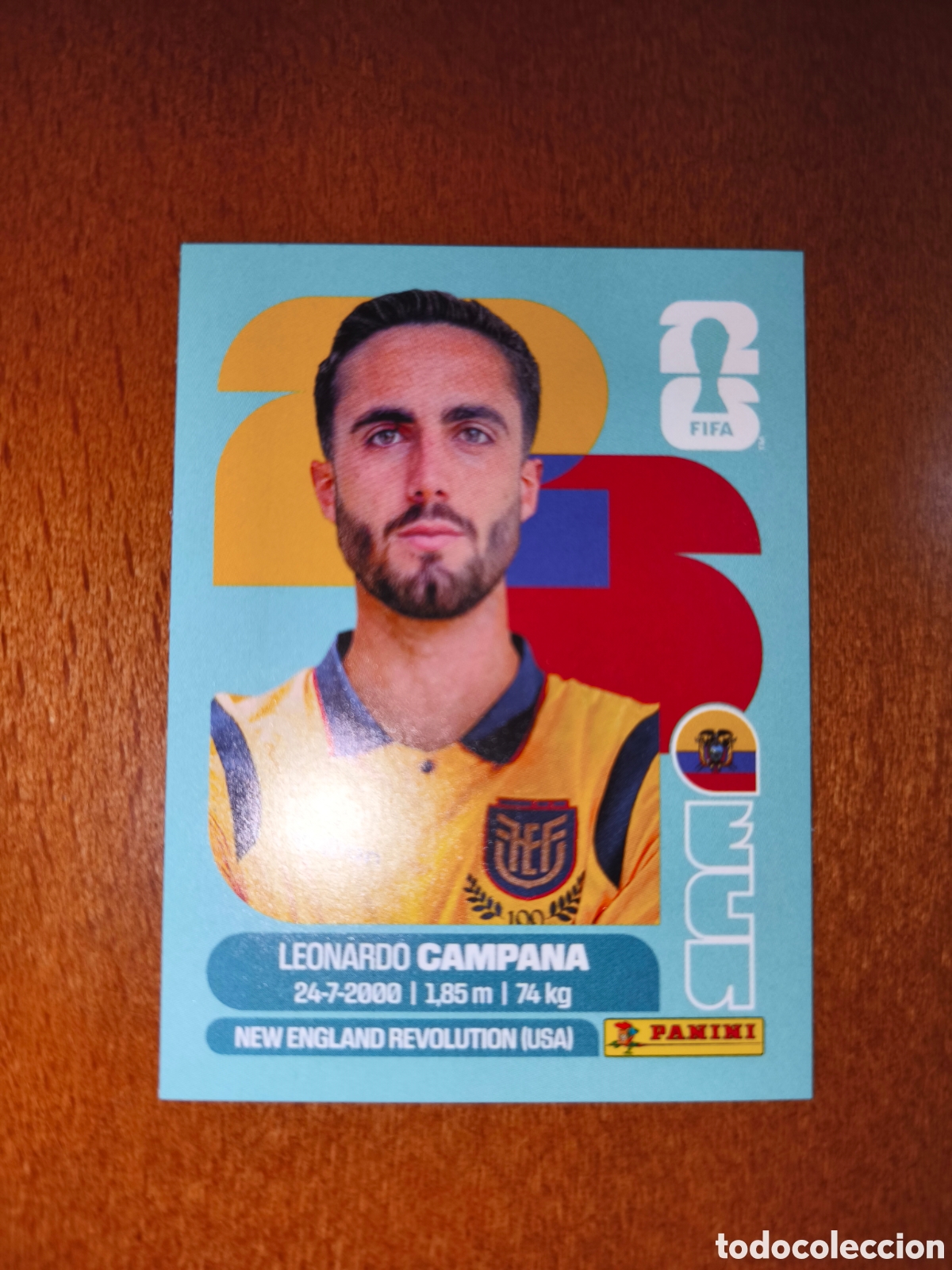 Cromos de F&uacute;tbol: ECU15 Leonardo Campana ECU 15 Fifa World Cup 2026 Ecuador
