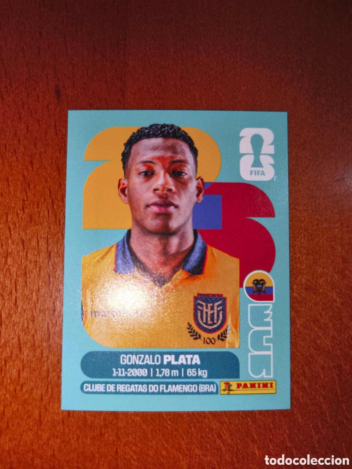 Football Stickers: ECU16 Gonzalo Plata ECU 16 Fifa World Cup 2026 Ecuador