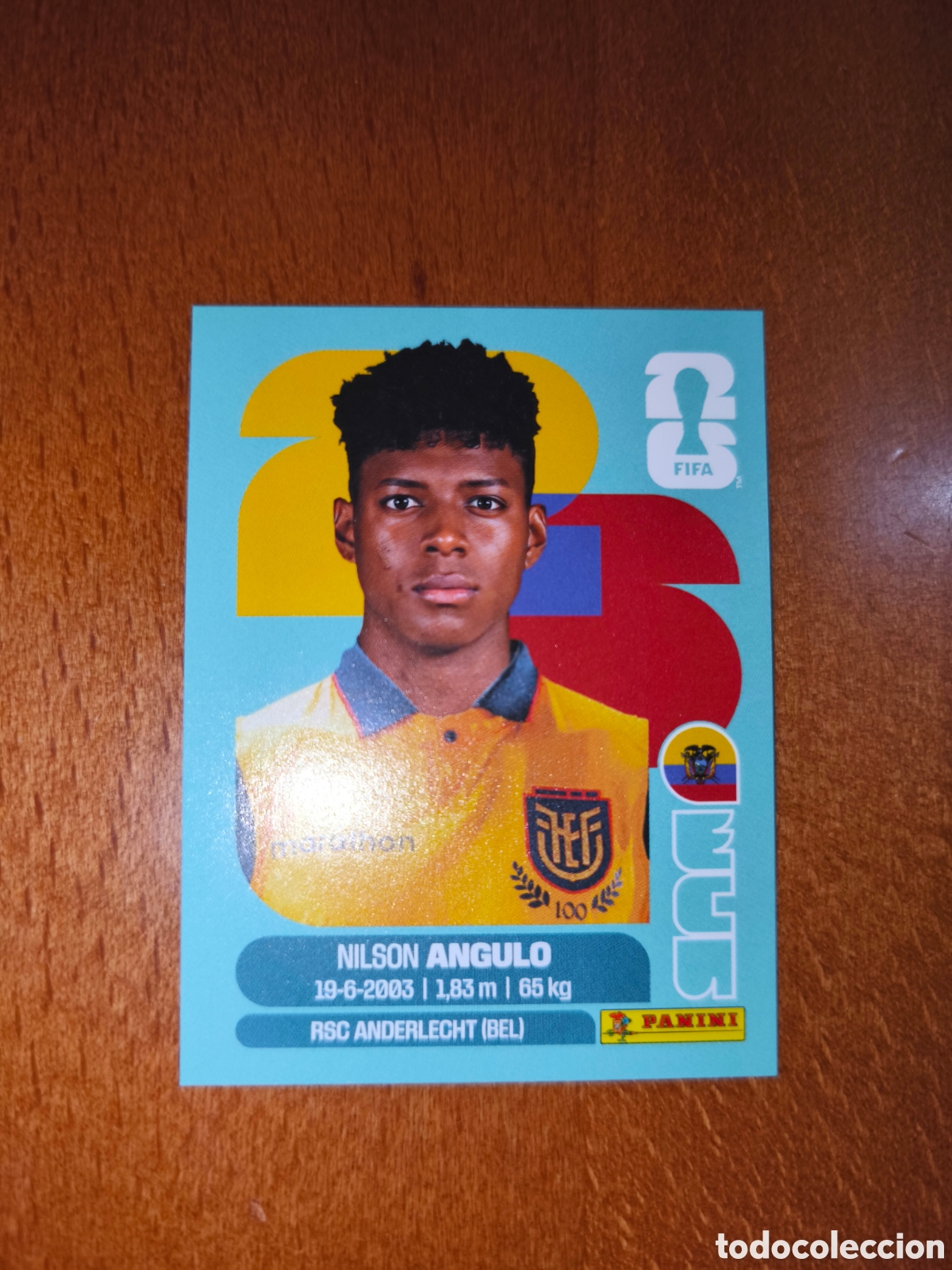 Football Stickers: ECU17 Nilson Angulo ECU 17 Fifa World Cup 2026 Ecuador